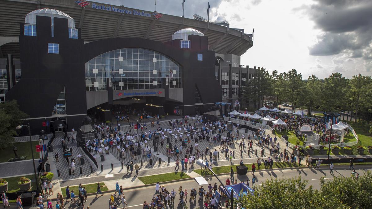 Fans flock to newly updated stadium for Carolina Panthers’ Fan Fest