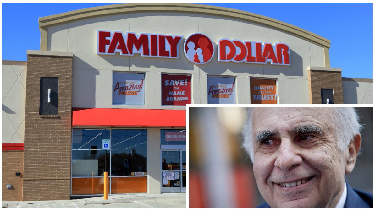 Carl Icahn makes 188 million in profits after Dollar Tree agrees to