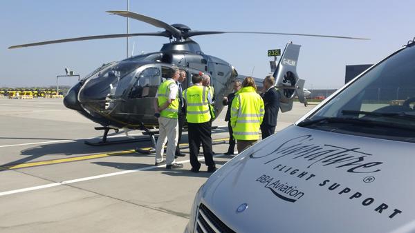 Signature Flight Support >> Signature Flight Support To Handle Helicopter Traffic Into London Signature Flight Support >> Signature Flight Support To Handle Helicopter Traffic Into London