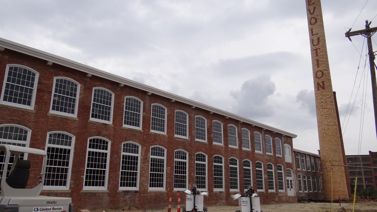 Revolution Mill Construction Ramps Up; Apartments, Offices Expected To 