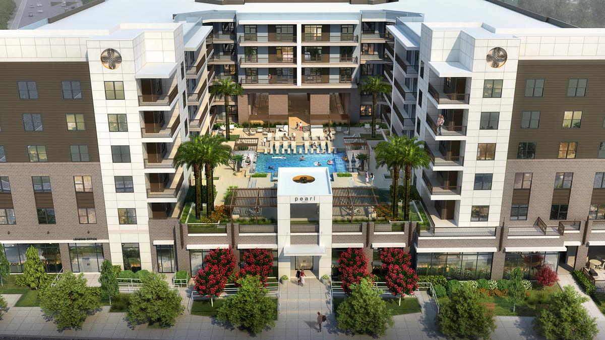 morgan group starts construction on pearl washington on houston's morgan group starts construction on pearl washington on houston's
