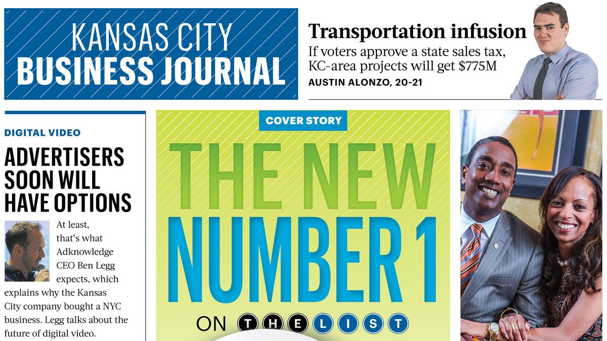 First in Print The new No. 1 privatesector employer Kansas City