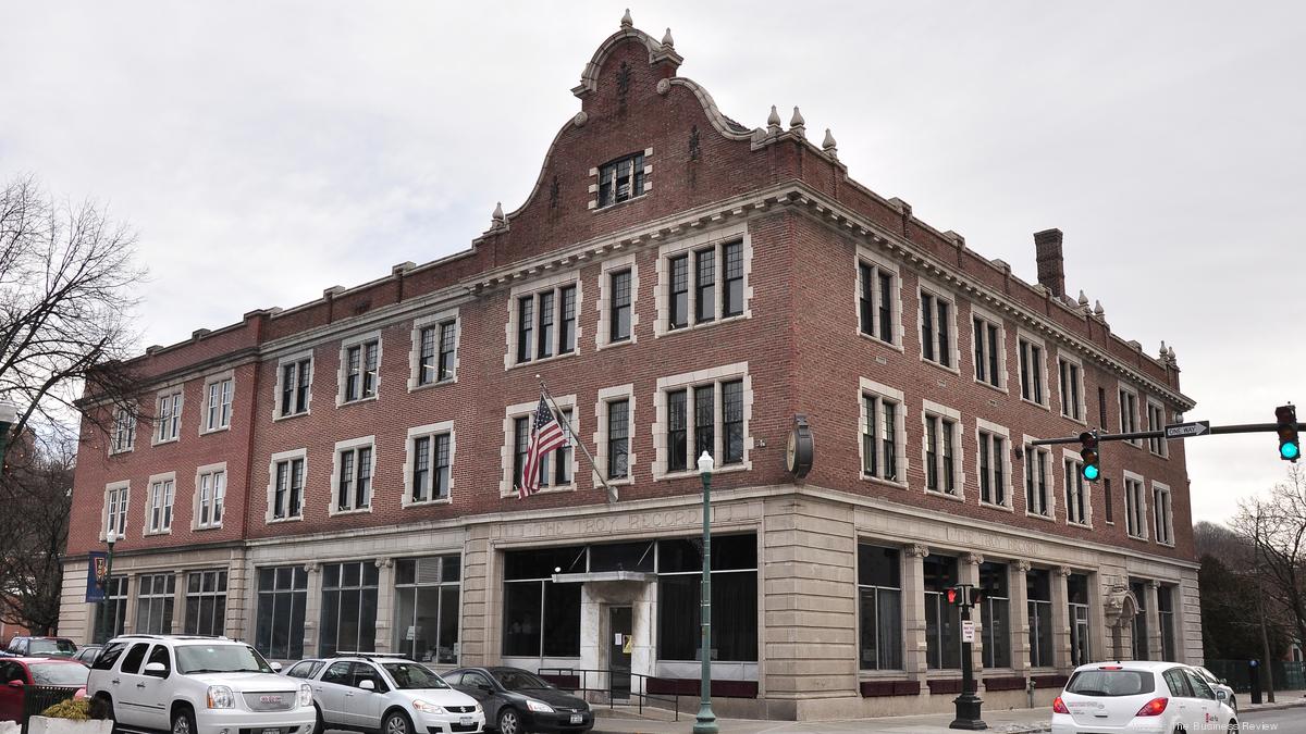 Troy Record newspaper places longtime Troy, New York office building on