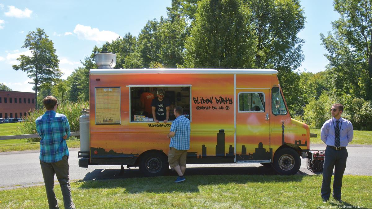 Albany, New York food truck festival heading downtown Albany Business