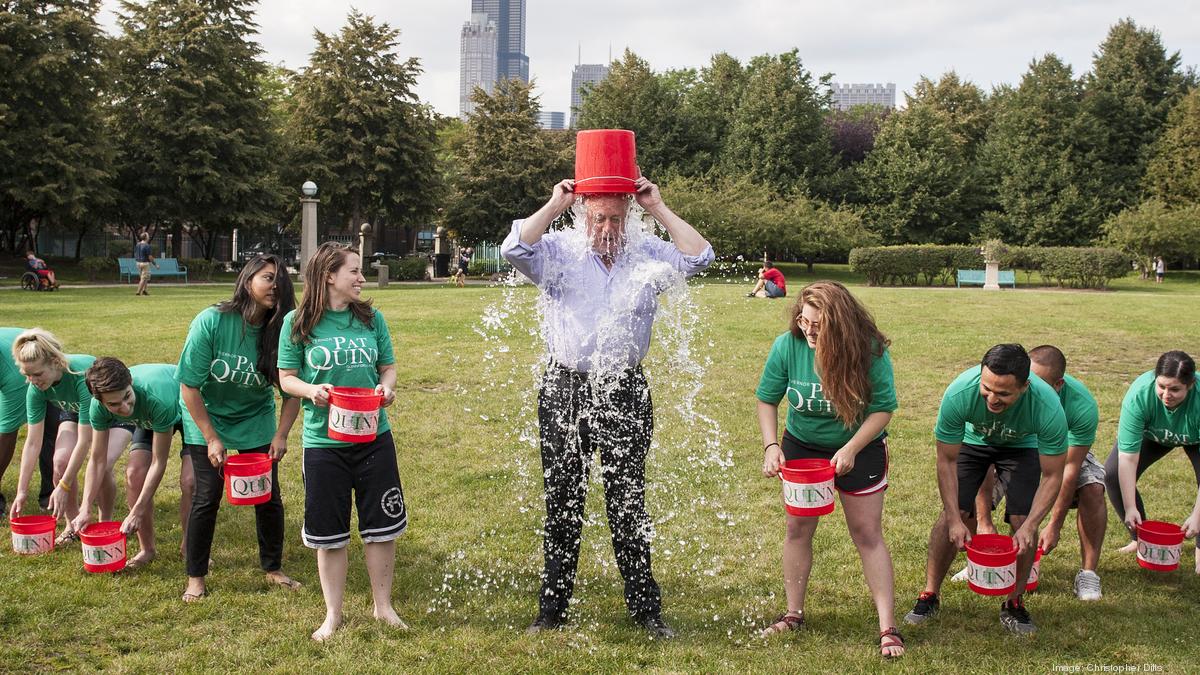 Gov. Pat Quinn prompts Chicago CEOs to take Ice Bucket Challenge