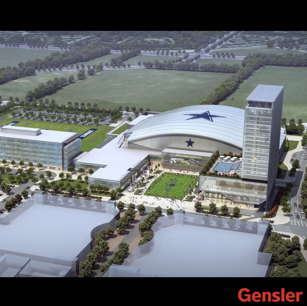 Dallas Cowboys football club opens new clubhouse at Dallas/Fort