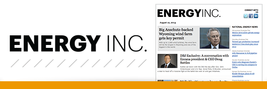Sign up for Energy Inc.