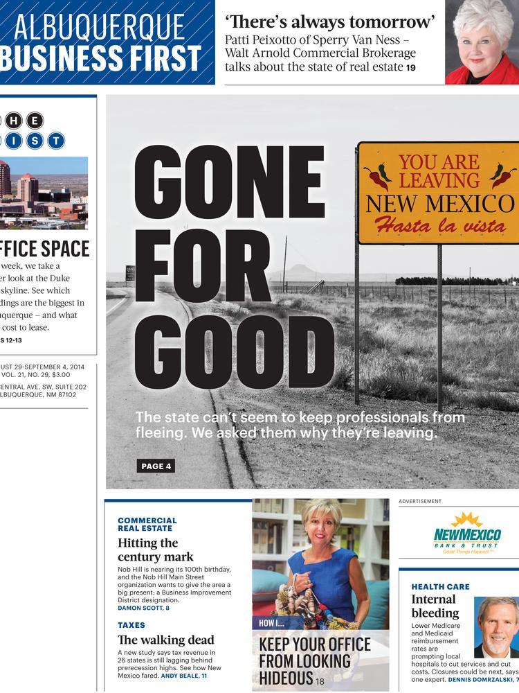 the Albuquerque Journal last week (8/13/2014)