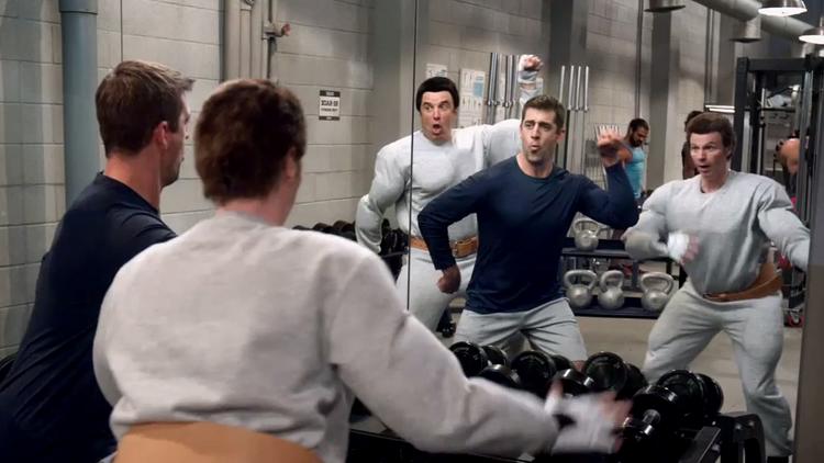 Green Bay Packers QB Aaron Rodgers gets pumped up in new State Farm spot -  Chicago Business Journal