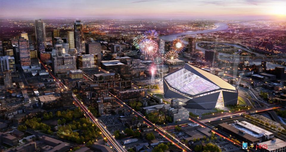 Latest Vikings stadium proposal: Build on Metrodome parking lot