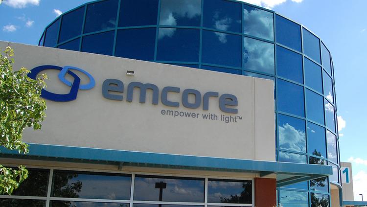 "EMCORE will be moving its corporate headquarters to Alhambra, California," company spokesman Joel Counter said Wednesday. "It is all Veritas."