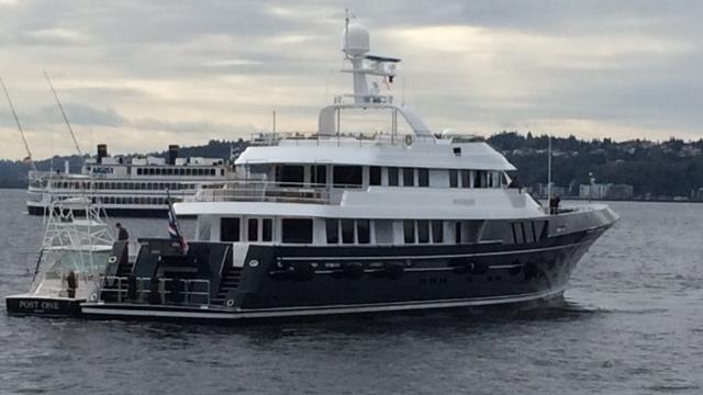 50 Million Super Yacht Dorothea Iii Owned By Former Samsonite Ceo Slips Into Seattle Puget Sound Business Journal