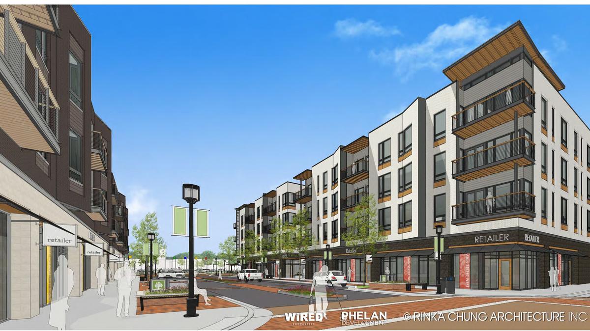 Drexel Town Square main street buildings to have 64 apartments, retail