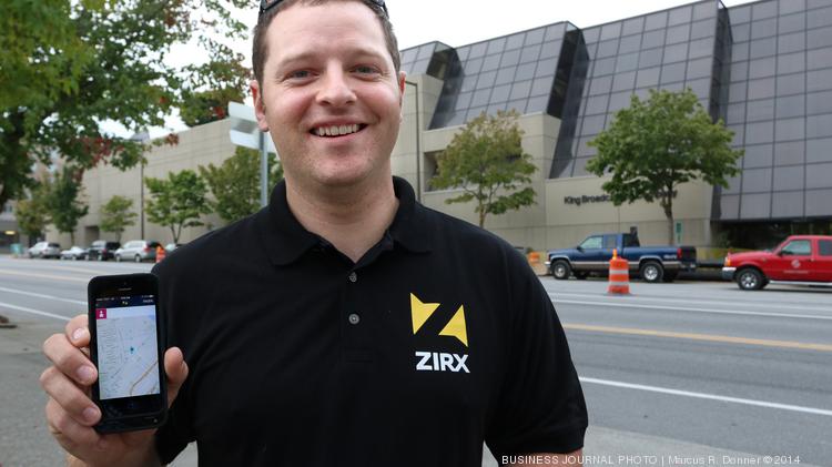 Luxe And Zirx Jockey For Your Car Keys Reach Logistics Fred Reiutz Is An On Demand Valet With Zirx S Iphone Lets Users