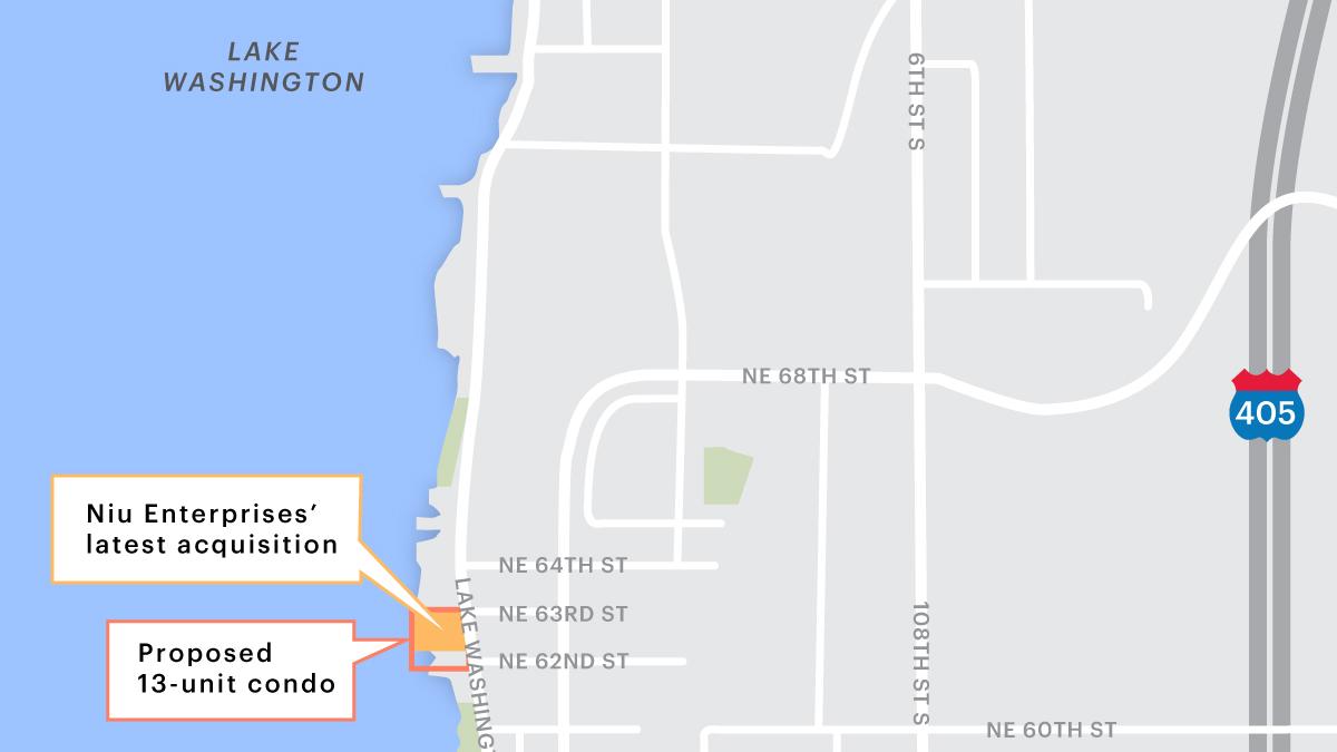 Elusive Chinese developer snaps up Kirkland waterfront property for $7.5M - Puget Sound Business Journal