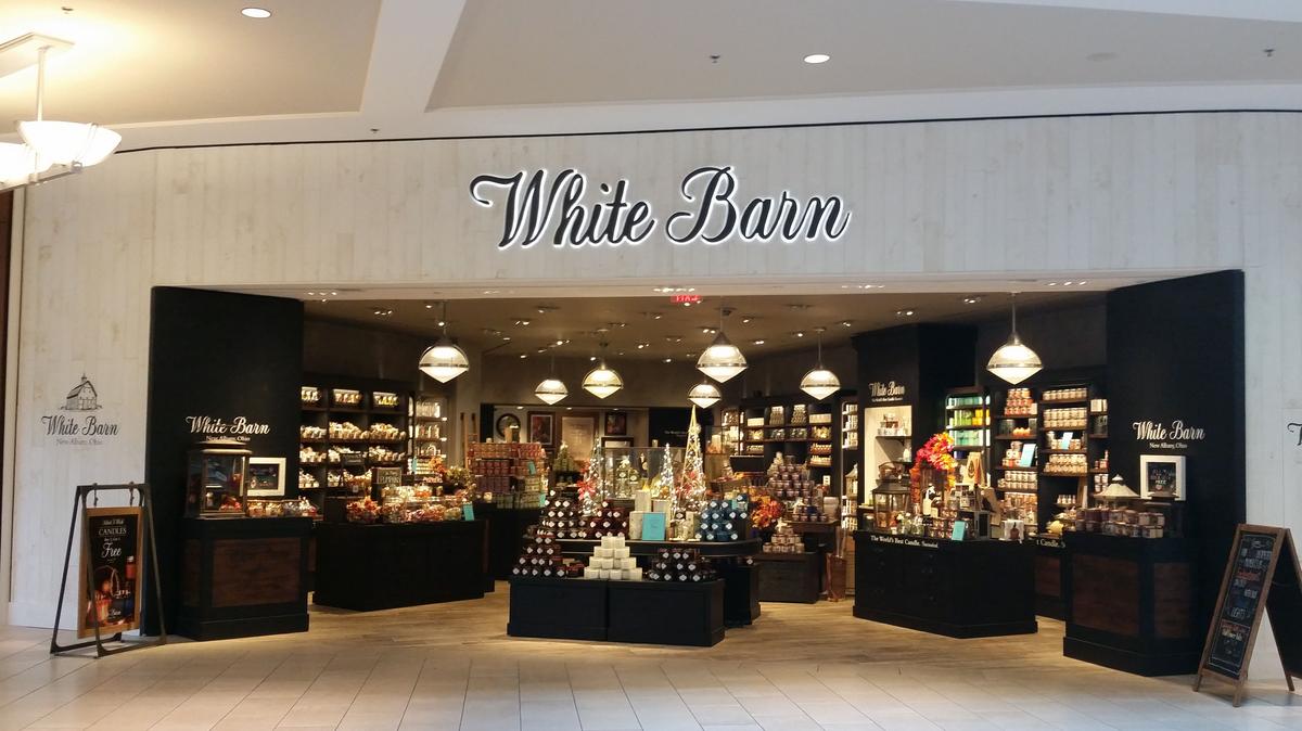 White barn store candle company