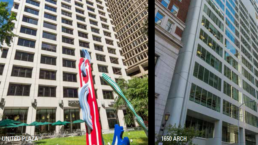 Two Center City Philadelphia office buildings for sale for 200M