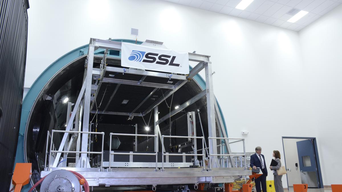 Space Systems Loral opens massive new satellite vacuum chamber San