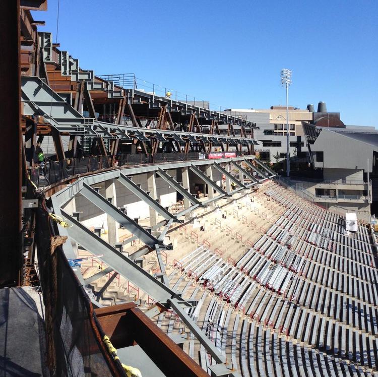 Nippert Stadium's $86 million renovation to be complete by Aug