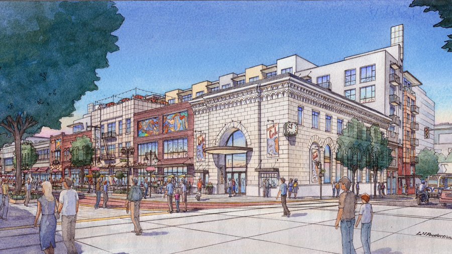 700 k block render downtown development