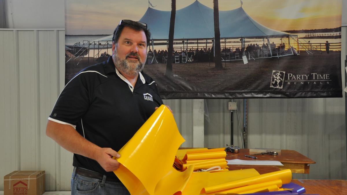 Upstate New York tent maker Fred's Tents & Canopies Inc. moved from
