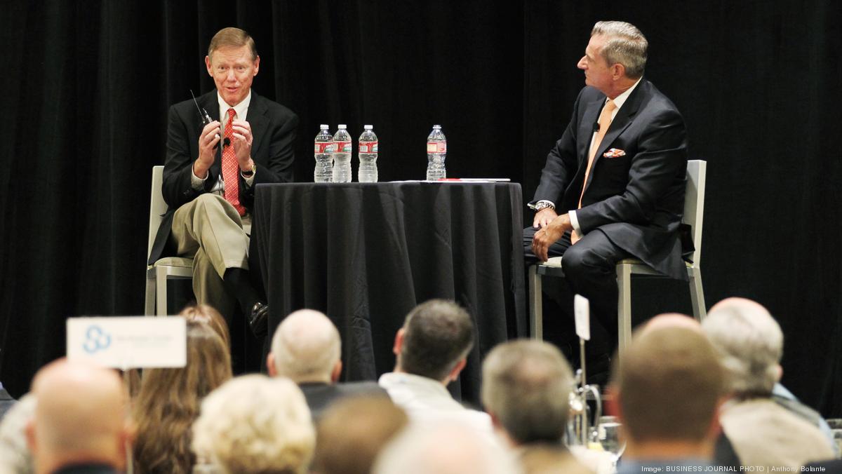 #39 Facts and data set you free: #39 Alan Mulally speaks at the PSBJ #39 s