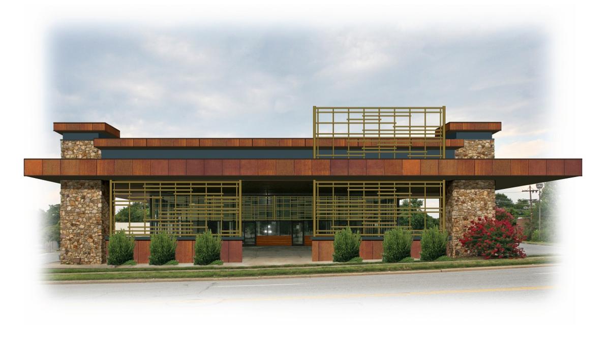 First look Here's the design plan for the Gate City Motors