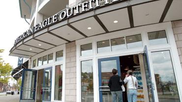 American Eagle Outfitters (NYSE: AEO) is based in the South Side of Pittsburgh.