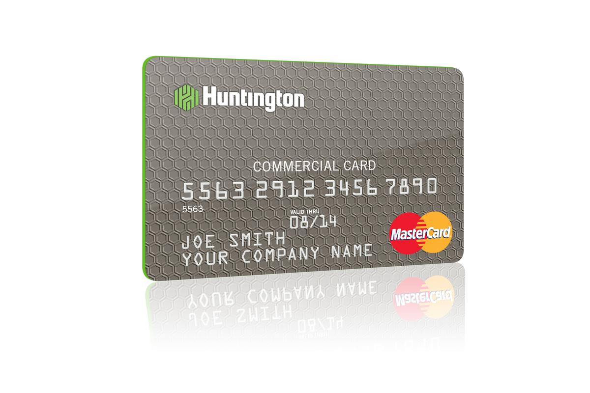 Huntington National Bank’s commercial MasterCard fills