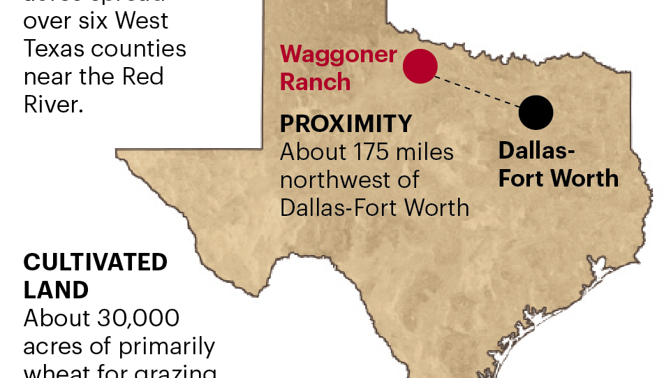 Wt Waggoner Ranch Map Waggoner Ranch: If You Want To Buy It - Dallas Business Journal