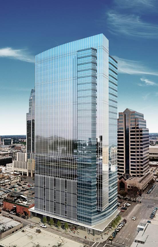 Cousins Properties building 29story office tower in downtown Austin