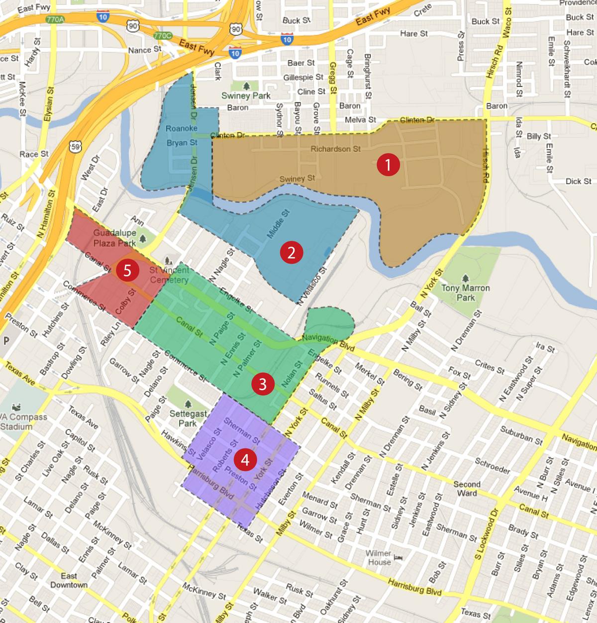 Houston's Greater East End District highlights hot spots for