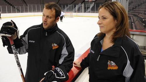Kristin Ropp makes hockey fun at U.S. Bank Arena — Cincinnati People