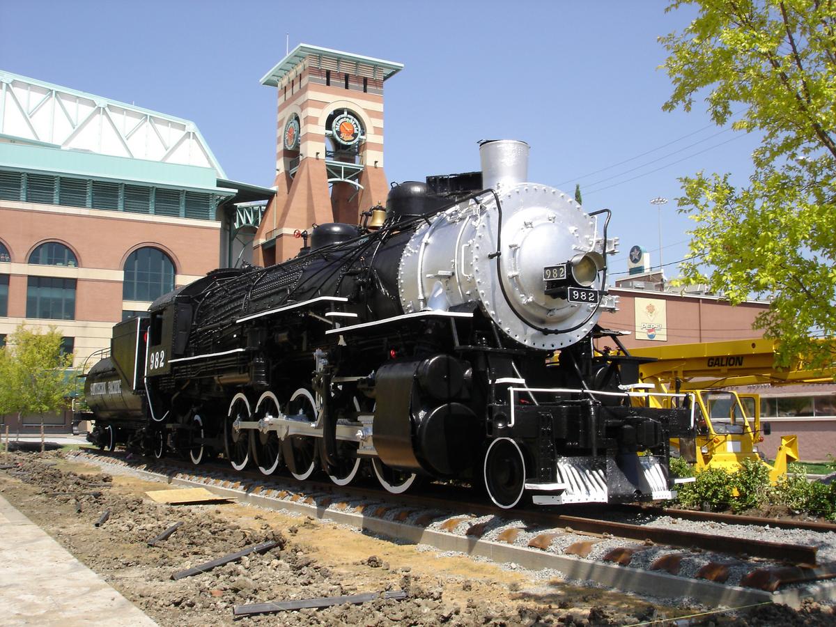 Steam Train at Minute Maid Park 