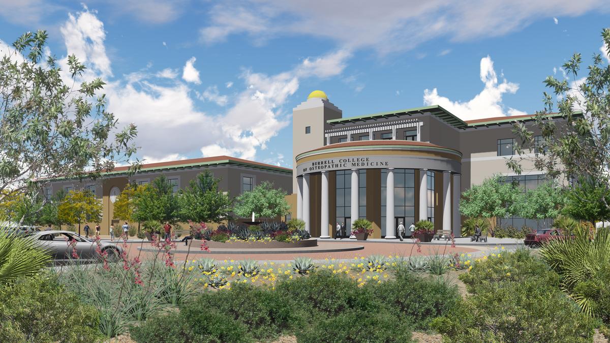 Construction progress of Las Cruces medical school tracked on webcam