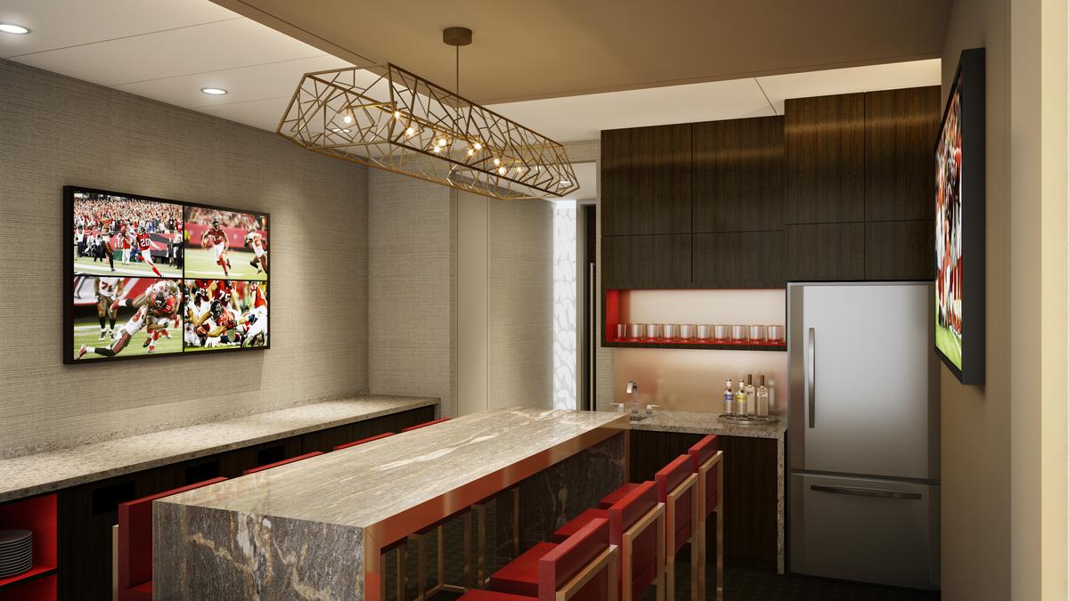 Atlanta Falcons unveil executive suites in new stadium (SLIDESHOW