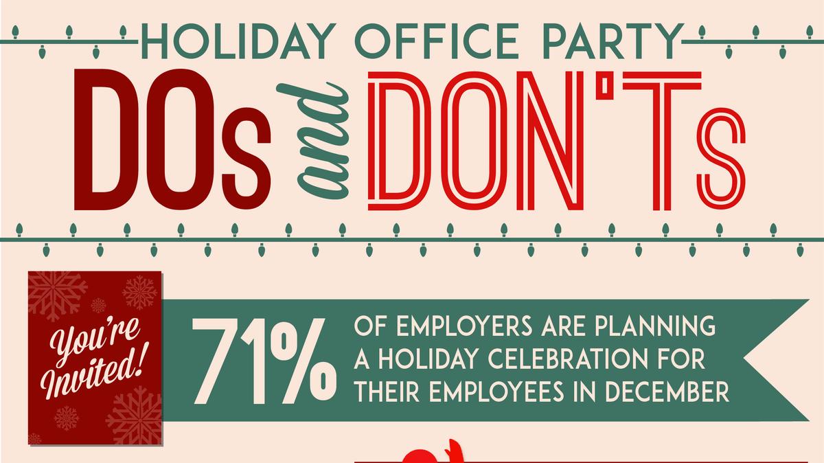 Dos and Don'ts for the Office Holiday Party