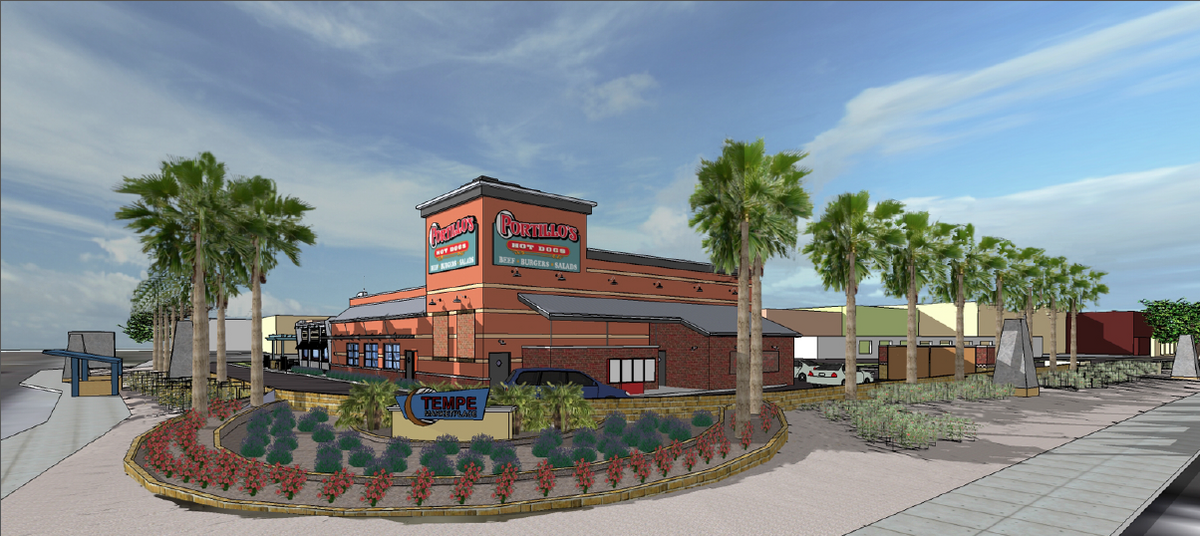 Holy hot dogs! Second Portillo's readies Tempe Marketplace location for