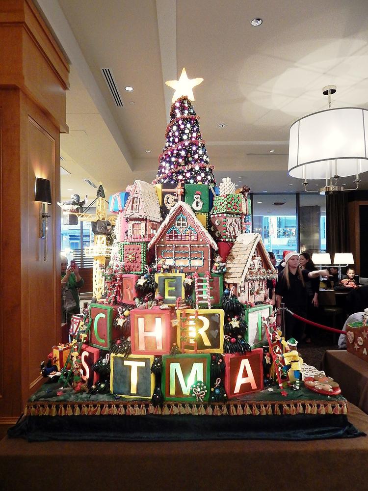 How sweet it is Gingerbread Village, open at Sheraton Seattle, draws 100,000 visitors a year
