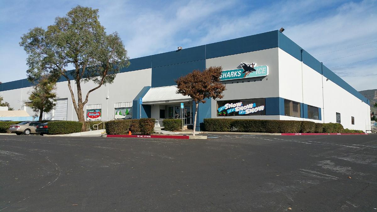 Fremont industrial park that houses San Jose Sharks practice facility