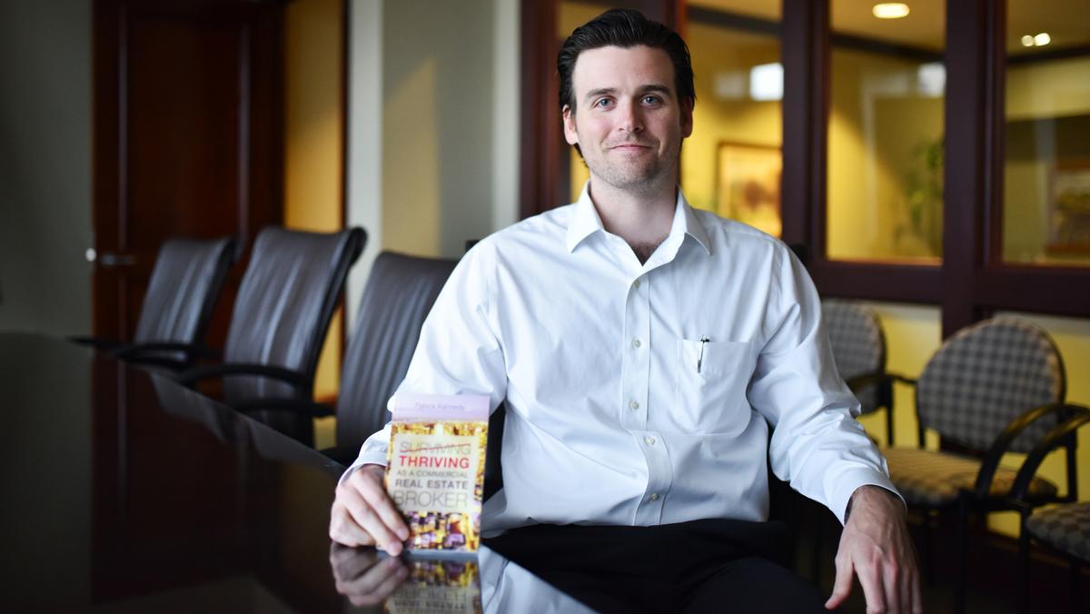 Broker Patrick Kennedy seeks sales success in world of publishing
