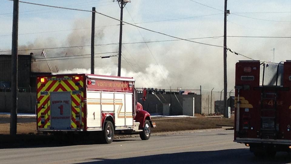 Fire breaks out at Airgas in southwest Wichita Wichita Business Journal