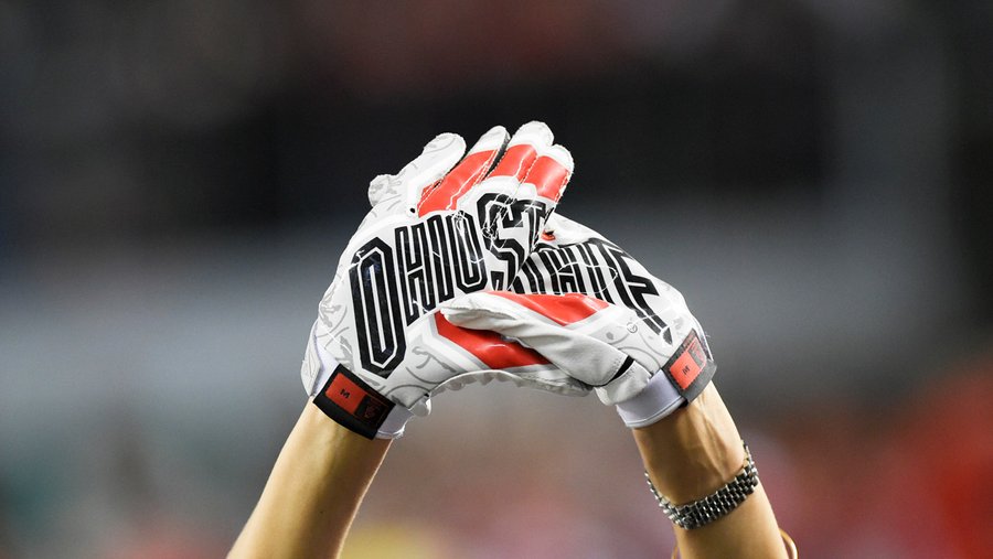 ohio state football gloves youth