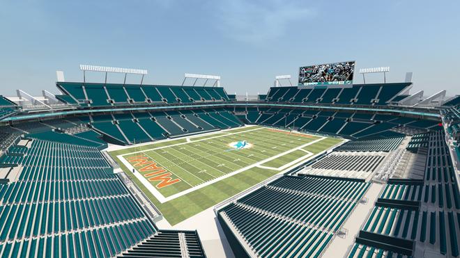 Sun Life Stadium face-lift finally gets underway