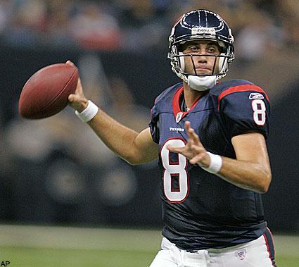 Houston Texans' Matt Schaub Makes Forbes' List Of World's Highest-paid 