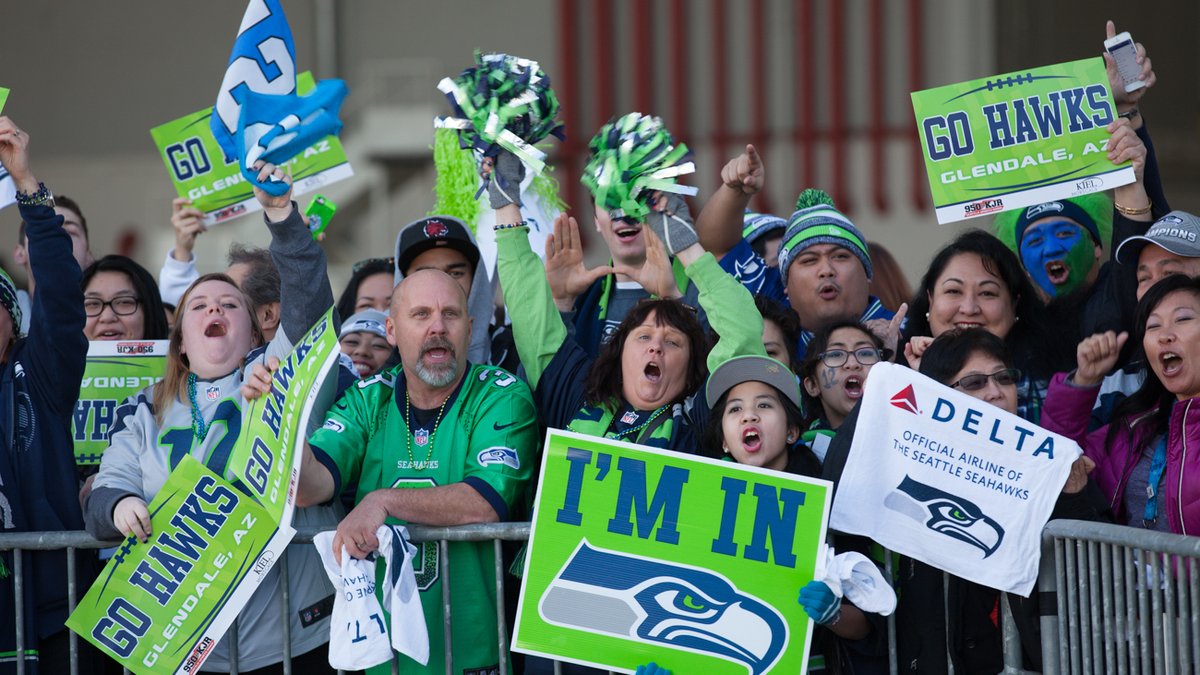 Delta takes Seahawks spirit, competition with Alaska Airlines, up