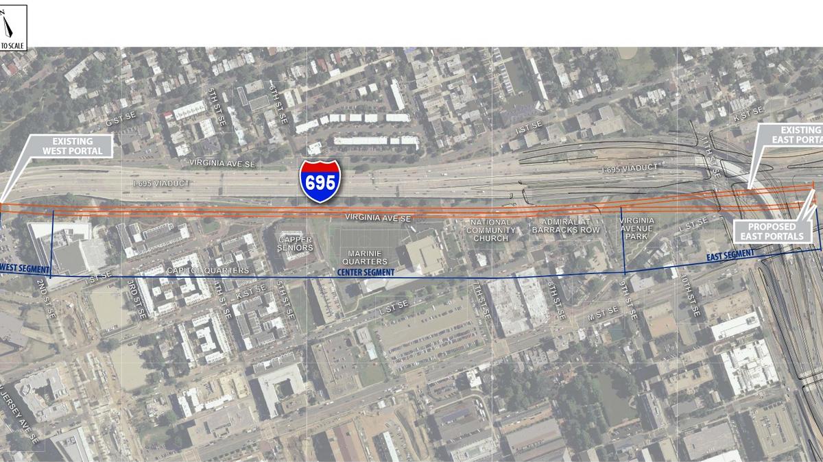 First permit for the CSX Virginia Avenue Tunnel project; Walgreen adds