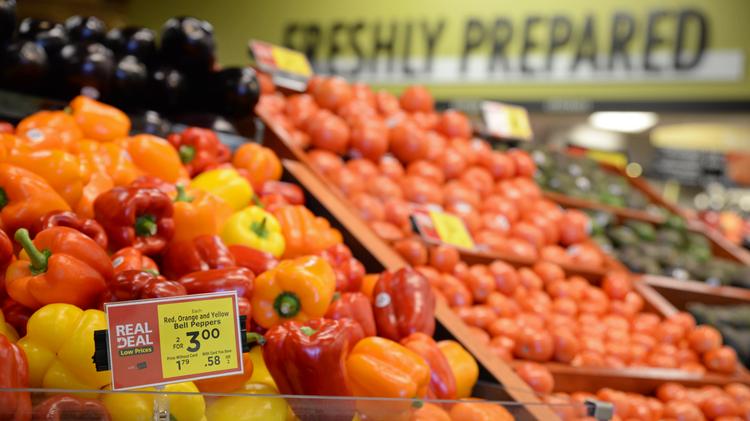 Fresh produce takes center stage in a newly revamped Winn-Dixie.