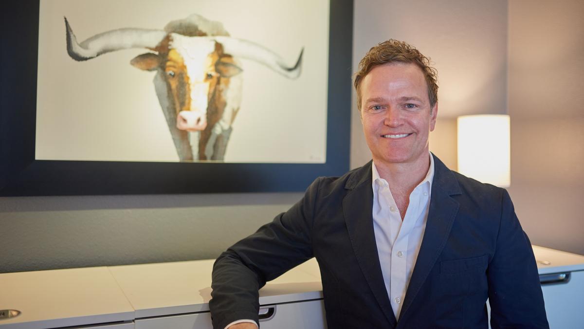 Amy's Ice Creams CEO Michael Hartman answers questions from ABJ