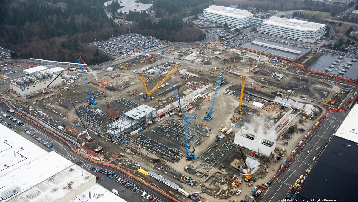 The first steel rising $1 billion 777X factory (Video) - Puget Sound Journal